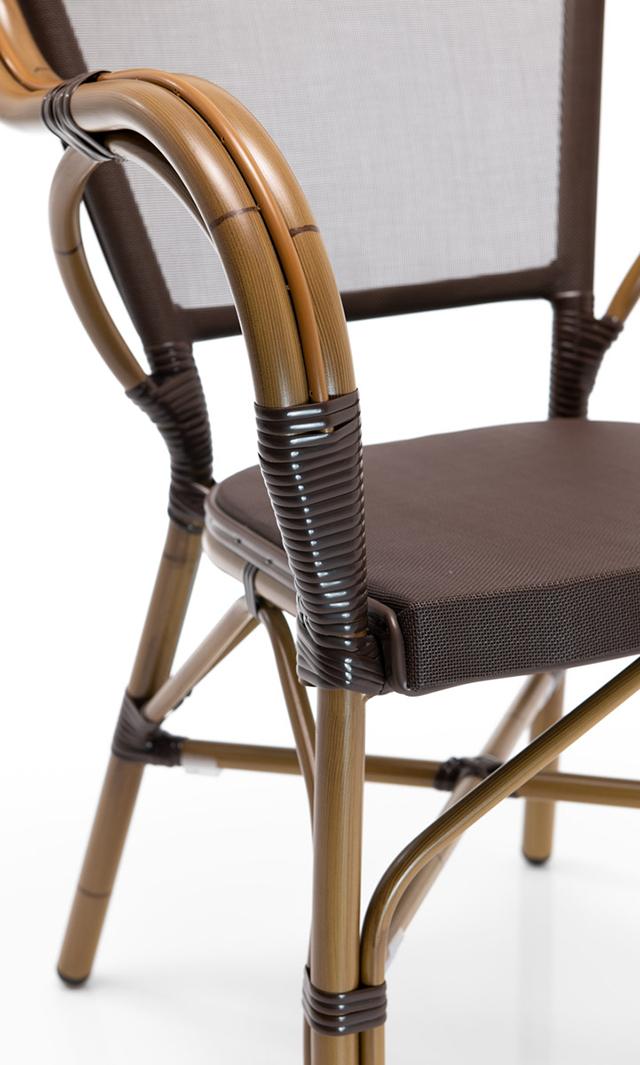 Abbildung Chaise à accoudoirs Malou Detailansicht