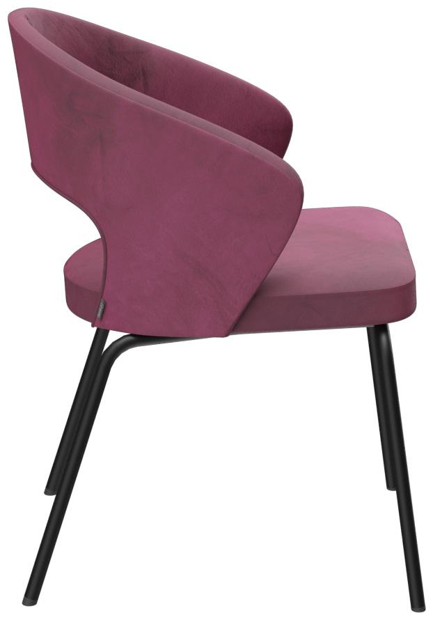 Abbildung Chaise à accoudoirs Nilla Seitenansicht