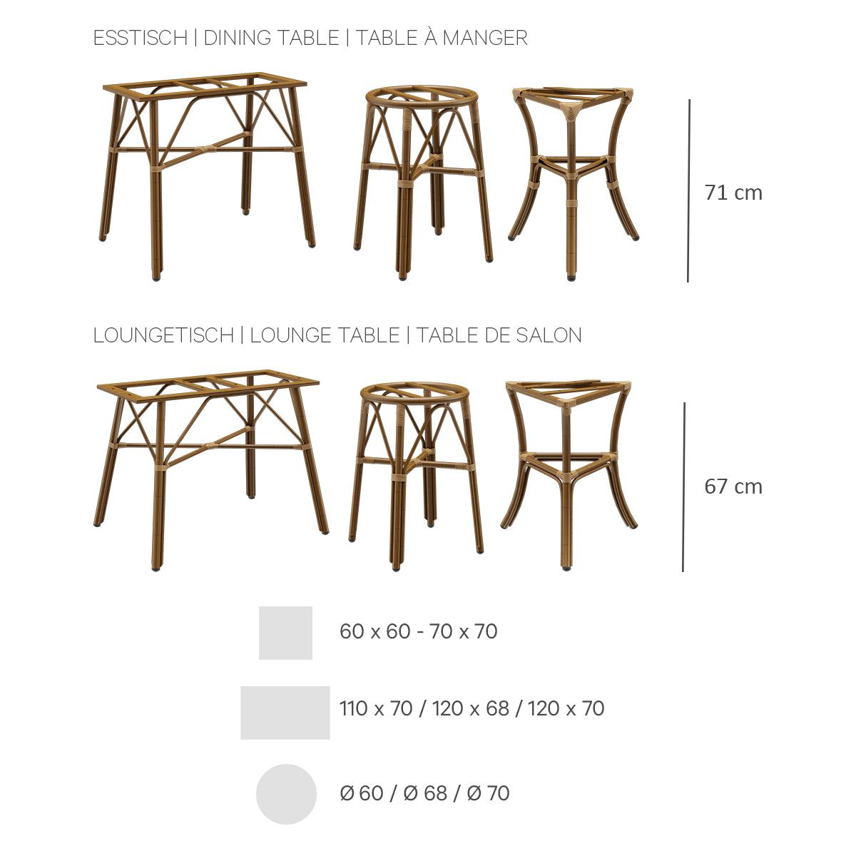 Abbildung Loungetisch Marysol