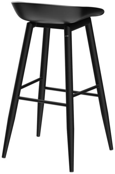 Abbildung Tabouret de bar Veya Schrägansicht