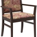 Abbildung Chaise à accoudoirs Liah Schrägansicht