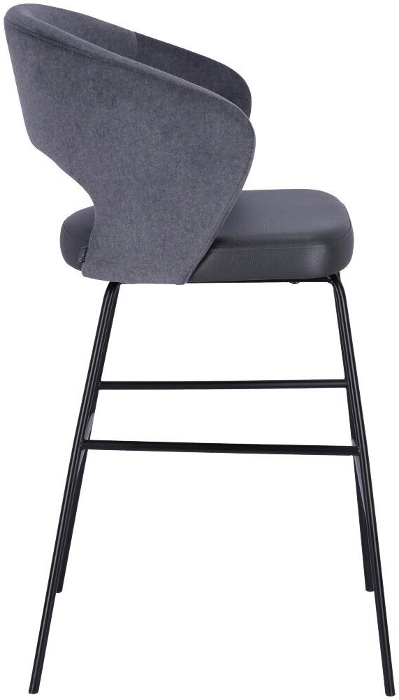 Abbildung Tabouret de bar Nilla Seitenansicht