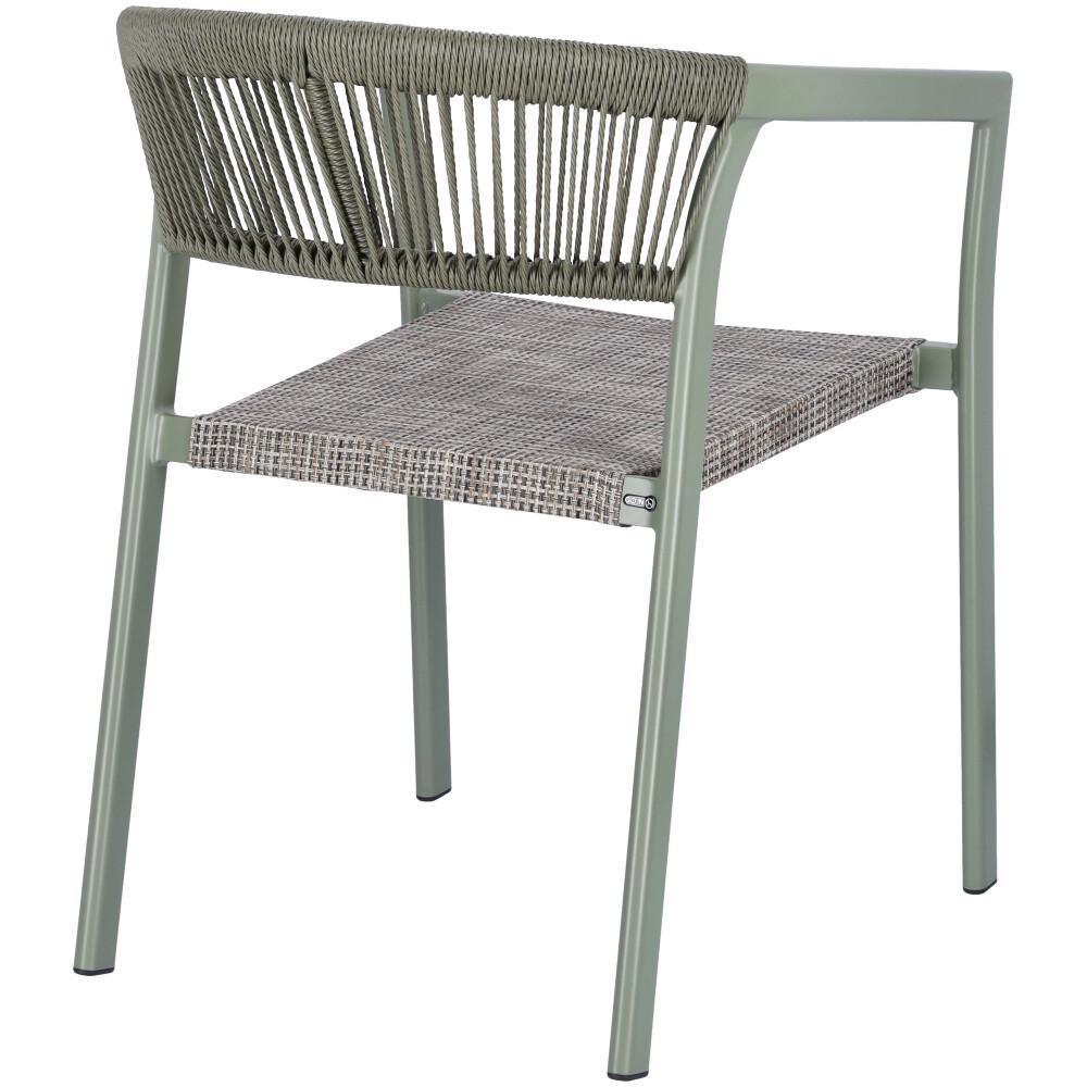 Abbildung Chaise à accoudoirs Malida Schrägansicht