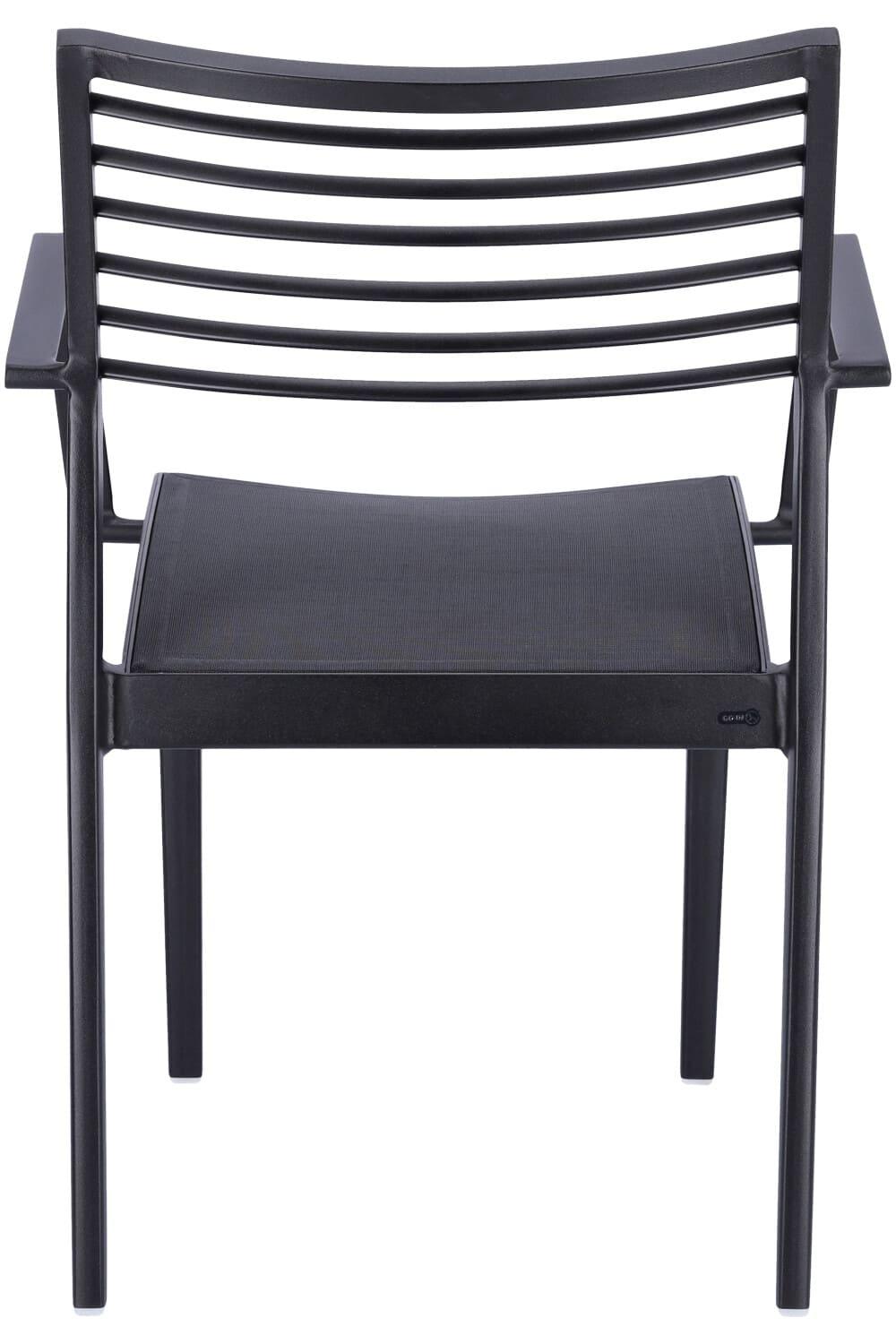 Abbildung Chaise à accoudoirs Awon Rückansicht