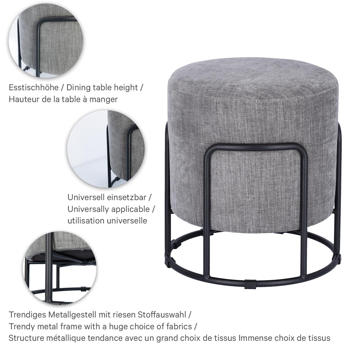 Abbildung Hocker Doria M