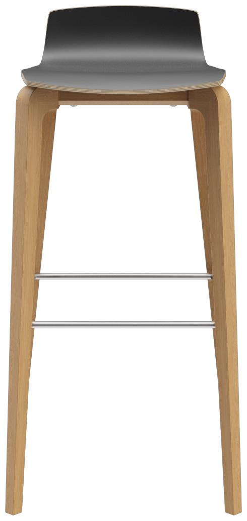 Abbildung bar stool Yoko Vorderansicht