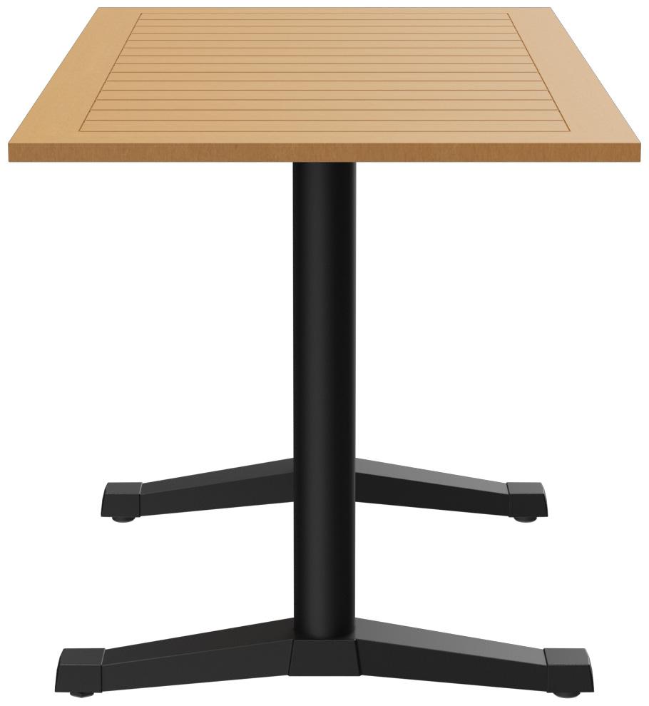 Abbildung Esstisch Kata Seitenansicht