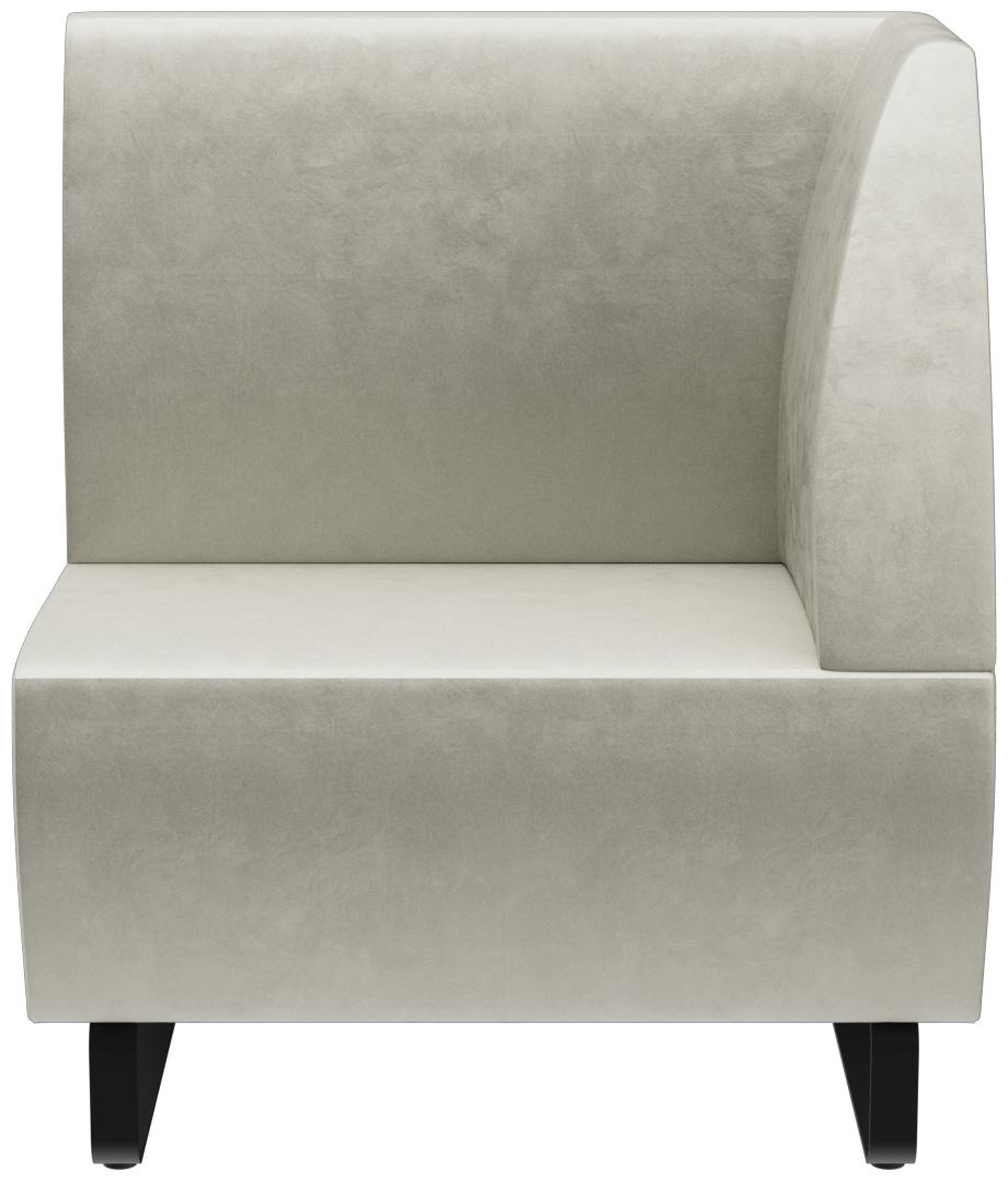 Abbildung Abschlusselement rechts D-Line Vorderansicht