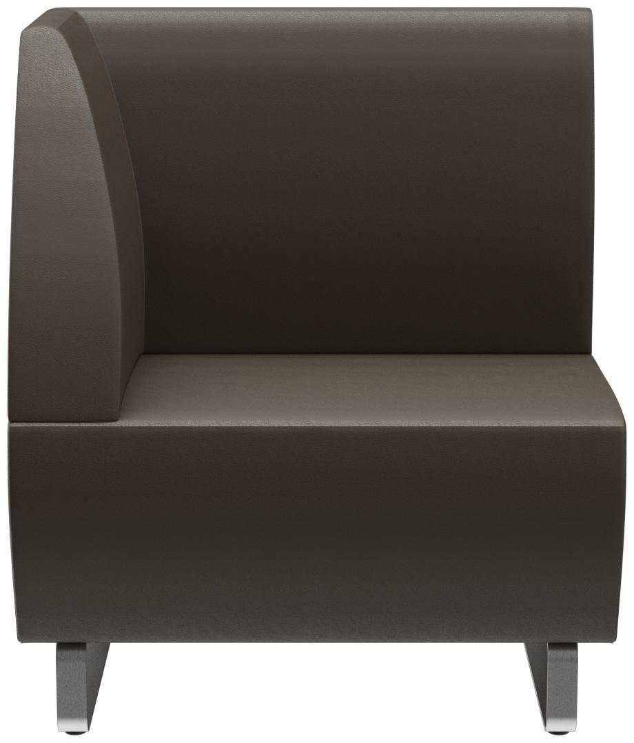 Abbildung Abschlusselement links D-Line Vorderansicht