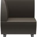 Abbildung Abschlusselement links D-Line Vorderansicht