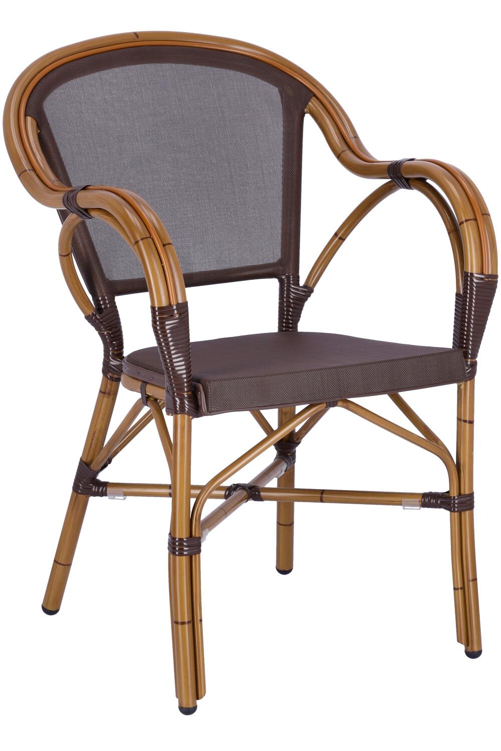 Chaise à accoudoirs Malou