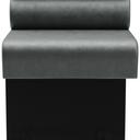 Abbildung Right end element 60 cm Ripple Vorderansicht