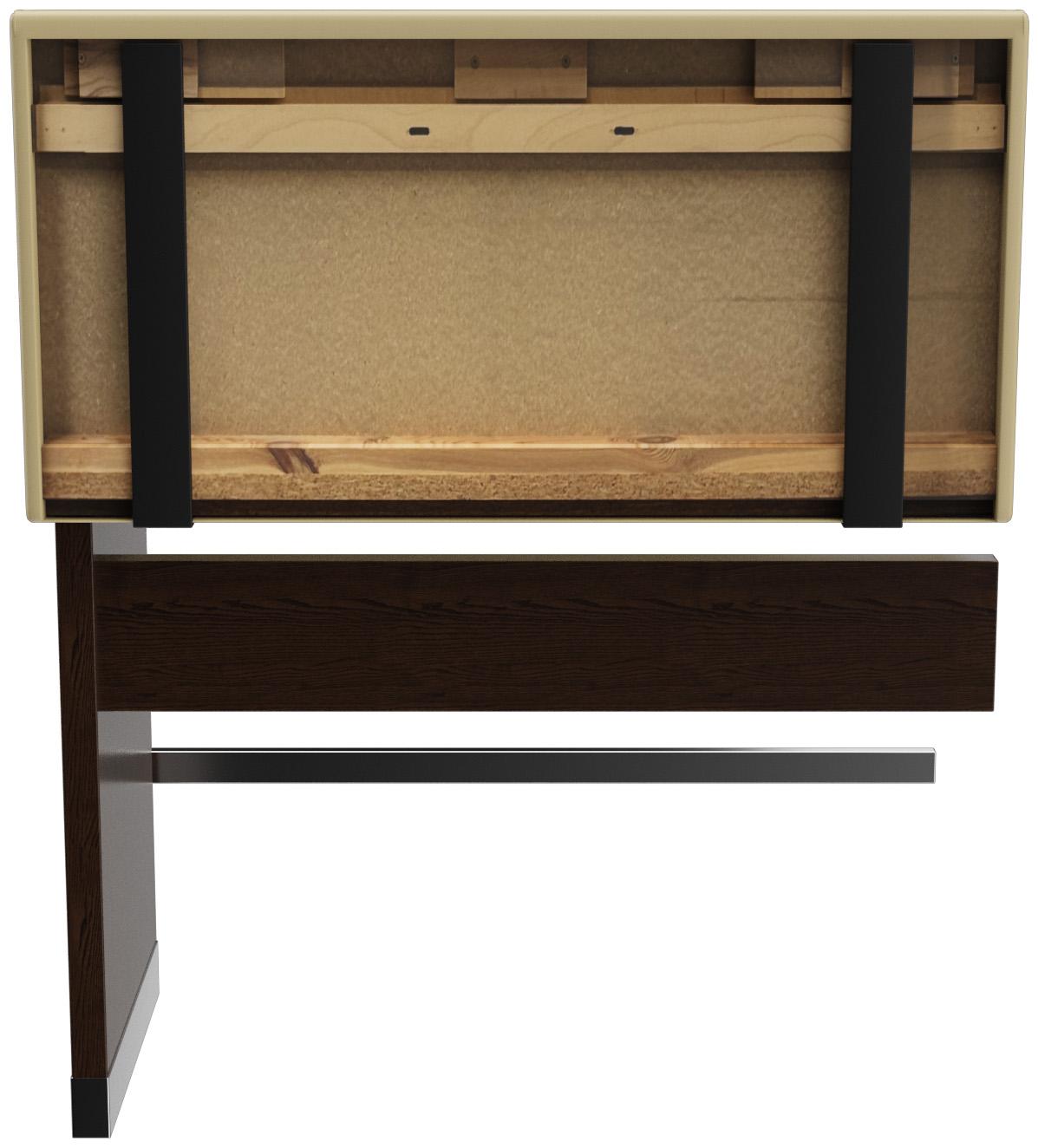 Abbildung Anbau-/Abschlusselement 100 cm H-Line Rückansicht