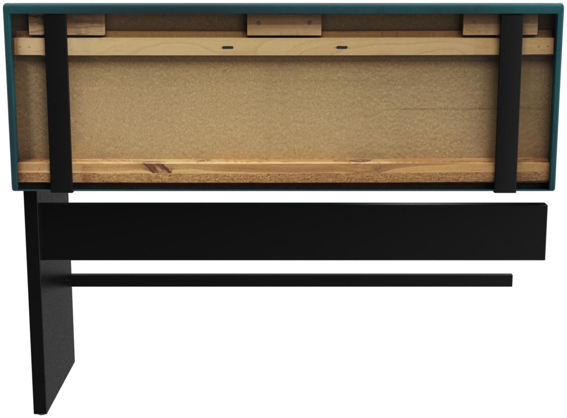 Abbildung Extension/end element 150 cm H-Line Rückansicht