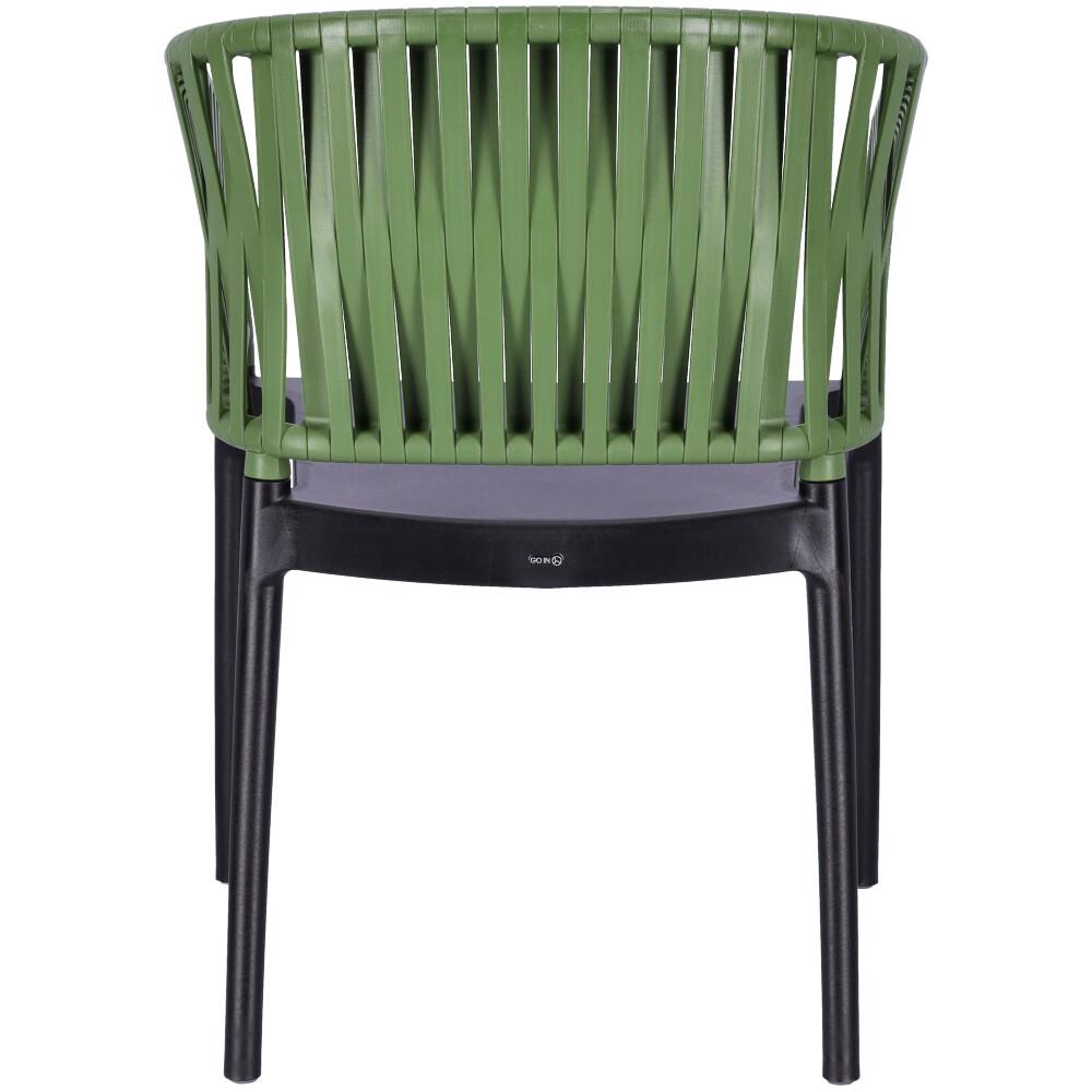 Abbildung Chaise à accoudoirs Evren Rückansicht