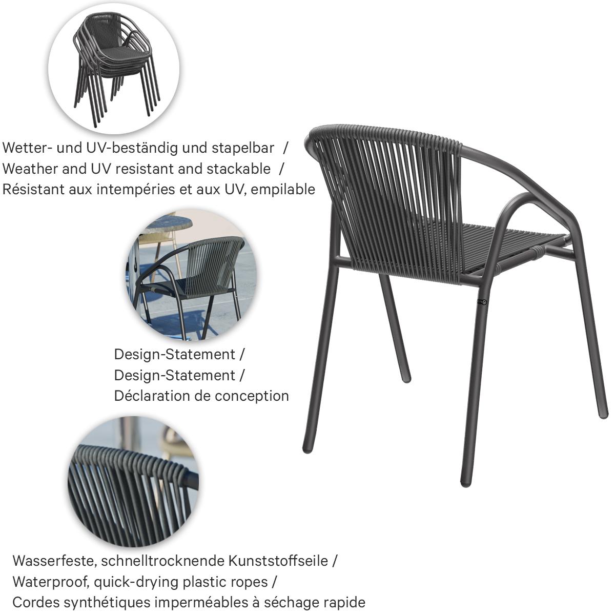 Abbildung Chaise à accoudoirs Malorin