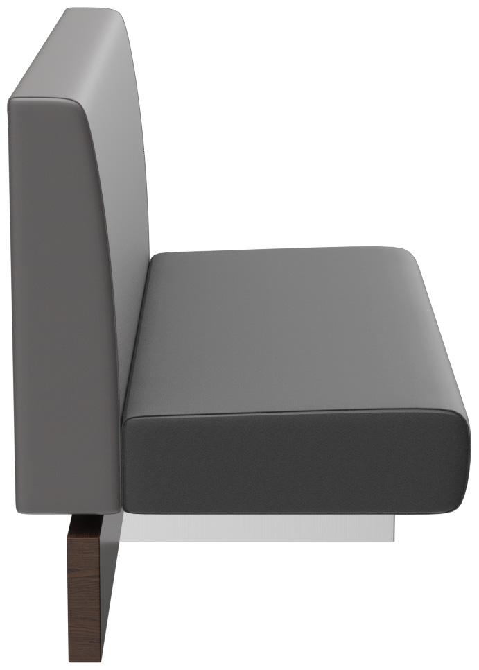 Abbildung Anbau-/Abschlusselement 100 cm H-Line Seitenansicht