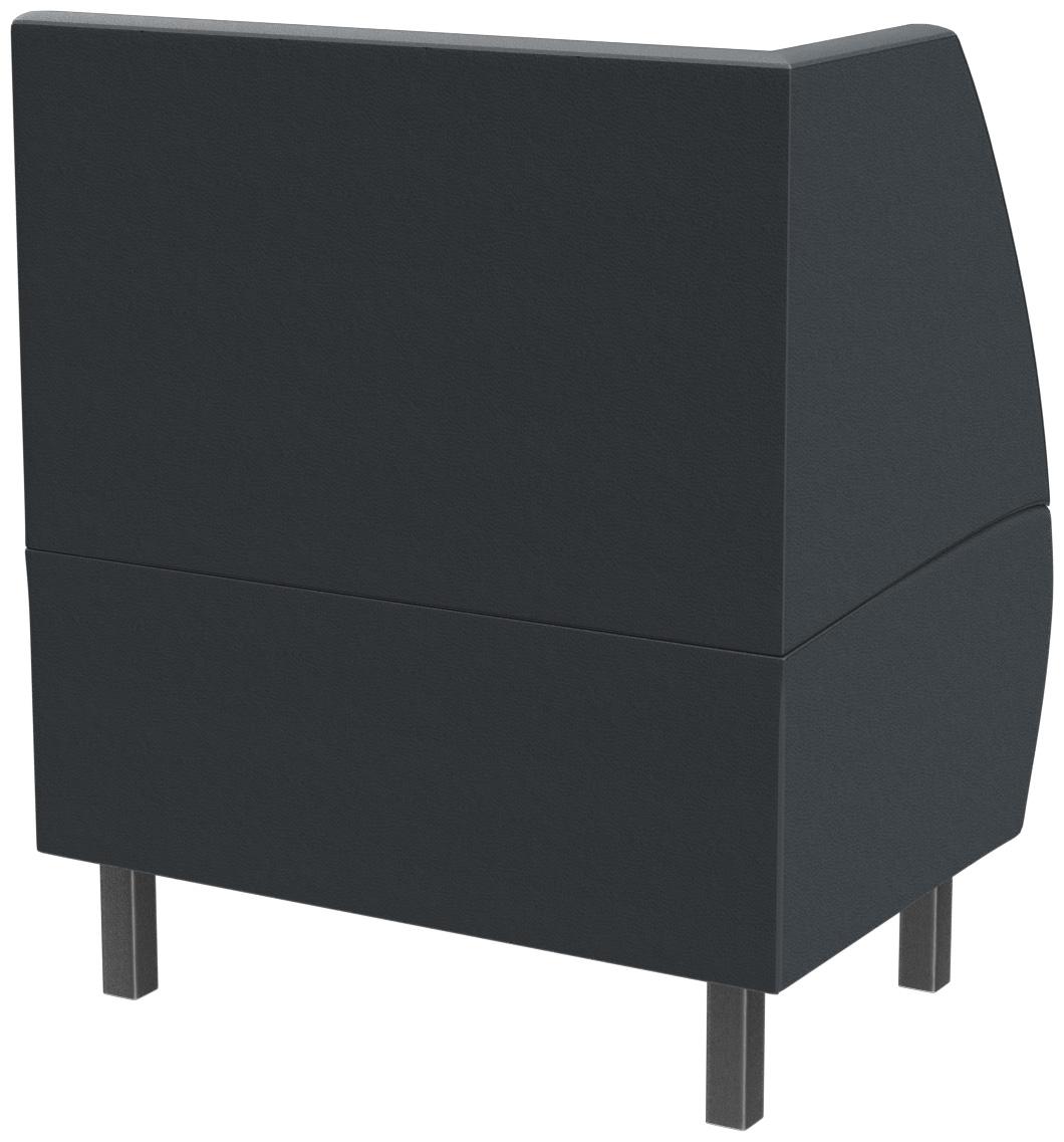 Abbildung Abschlusselement links D-Line Schrägansicht