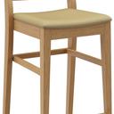 Abbildung halfhoge kruk Quin Schrägansicht