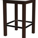 Abbildung halbhoher Tisch Dunia Schrägansicht