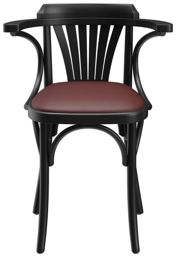 Abbildung Chaise à accoudoirs Greta Vorderansicht