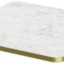 Abbildung Tischplatte Vario Gold Schrägansicht
