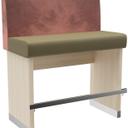 Abbildung Einzel-/Grundelement 100 cm H-Line Schrägansicht