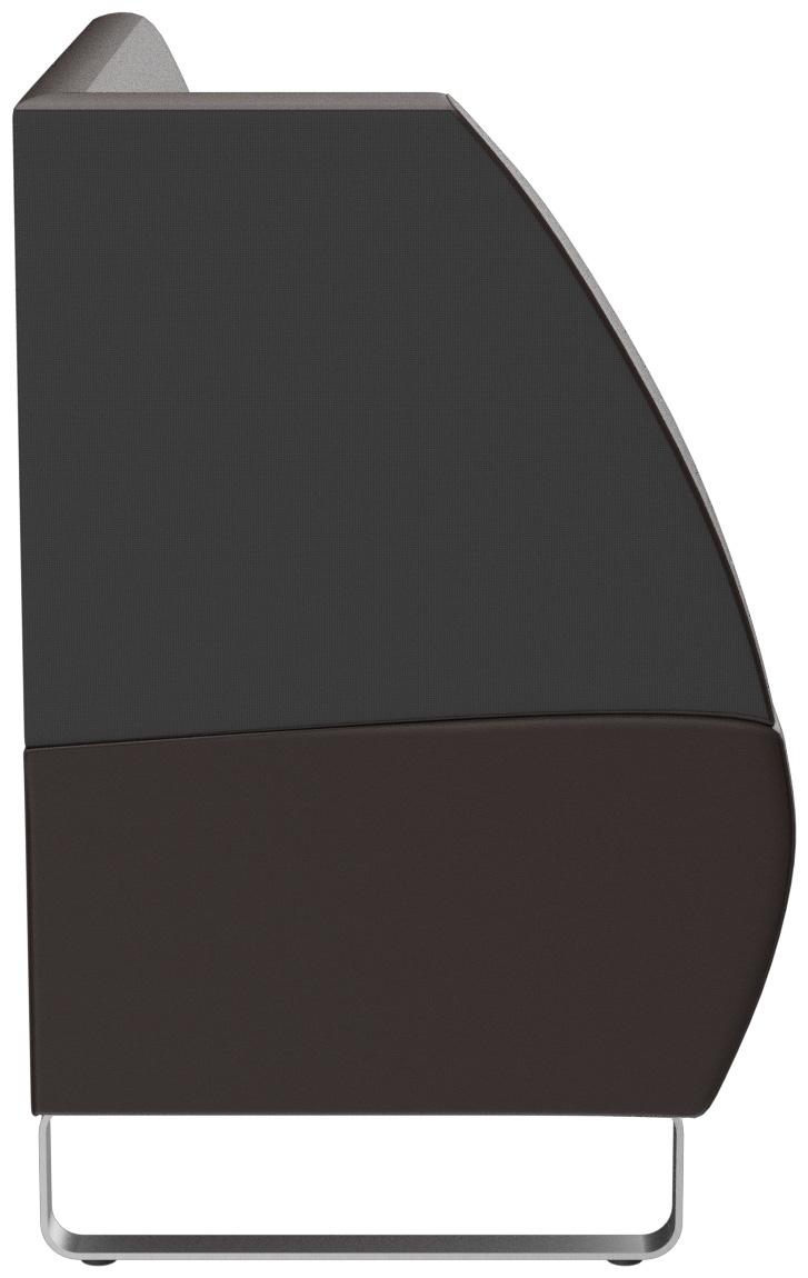 Abbildung Abschlusselement links D-Line Seitenansicht