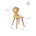 Abbildung chair Heidy