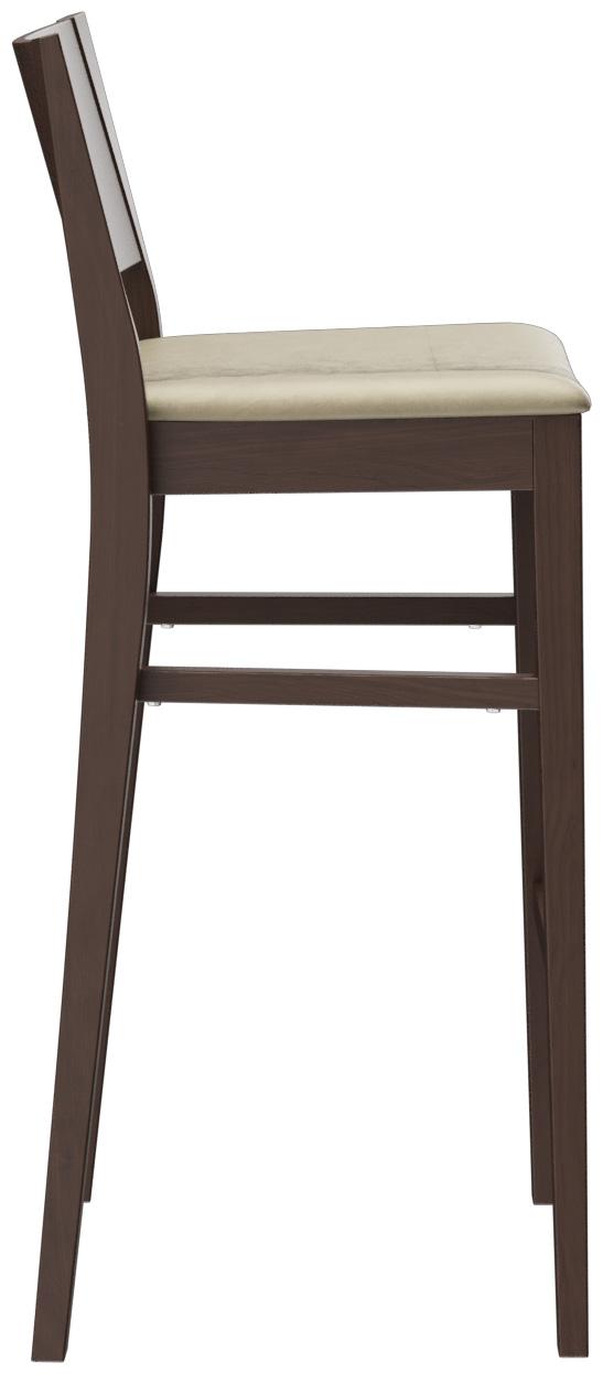 Abbildung Barhocker Quin Seitenansicht