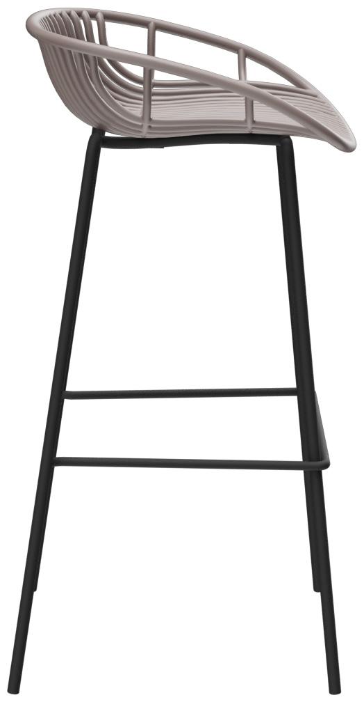 Abbildung Tabouret de bar Eskan Seitenansicht