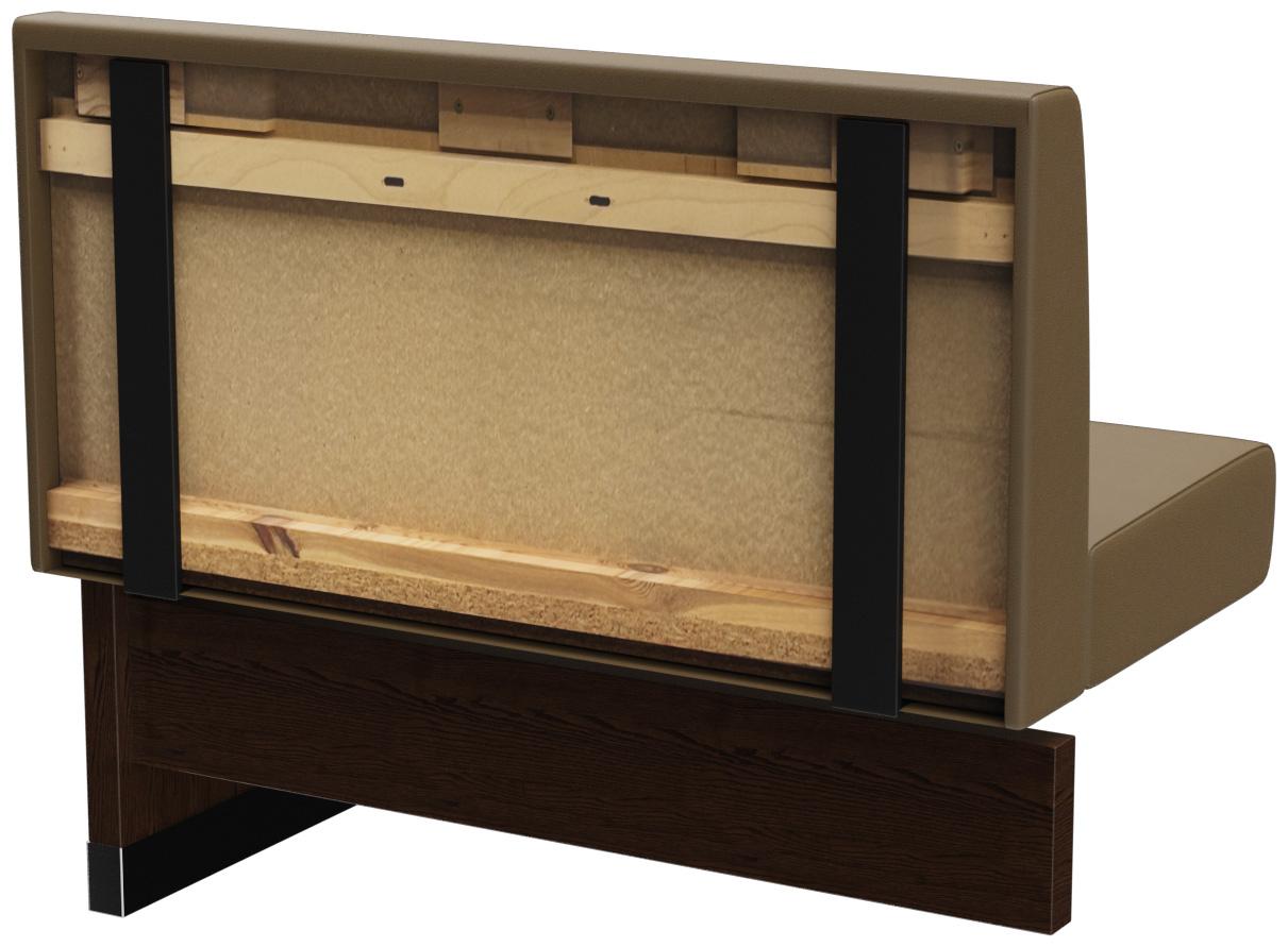 Abbildung Anbau-/Abschlusselement 100 cm H-Line Schrägansicht