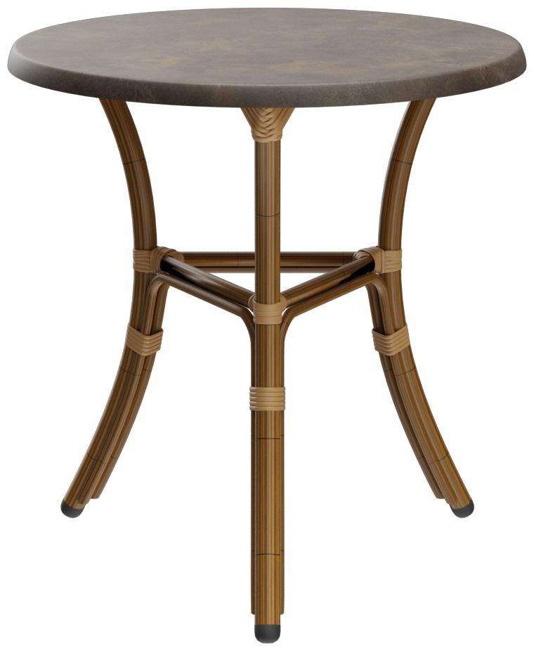 Abbildung Table à manger Marysol Schrägansicht