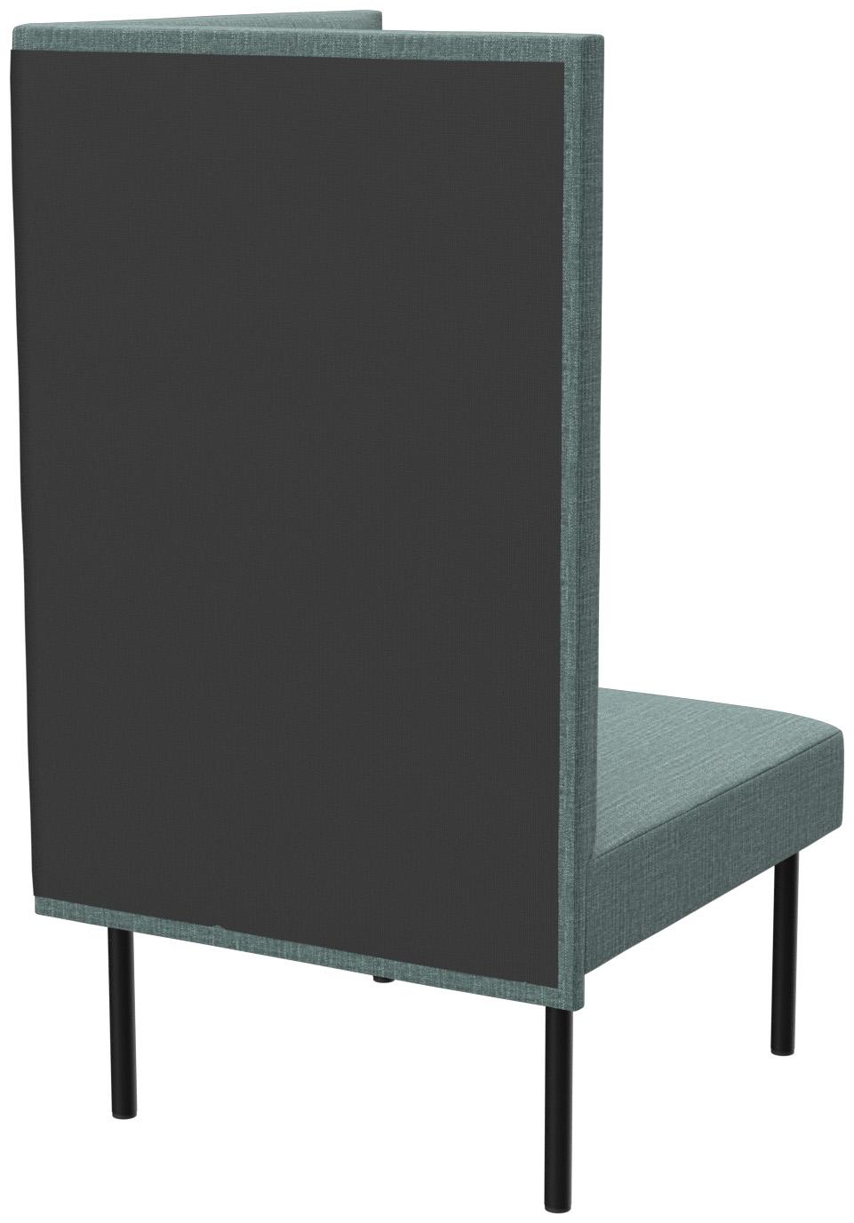 Abbildung Eck-/Abschlusselement rechts Tuya B Schrägansicht