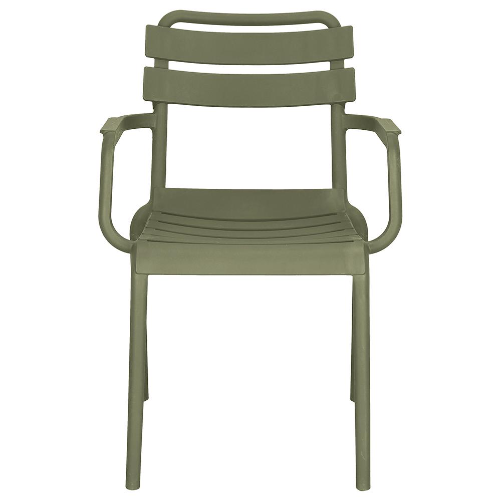 Abbildung Chaise à accoudoirs Estela Vorderansicht