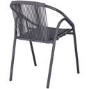 Abbildung Chaise à accoudoirs Malorin Schrägansicht