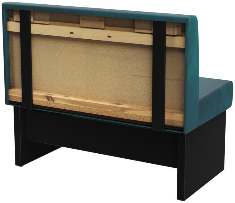 Abbildung Single/base element 100 cm H-Line Schrägansicht