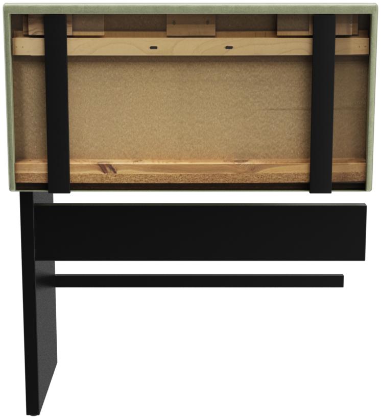 Abbildung Extension/End element 100 cm H-Line Rückansicht