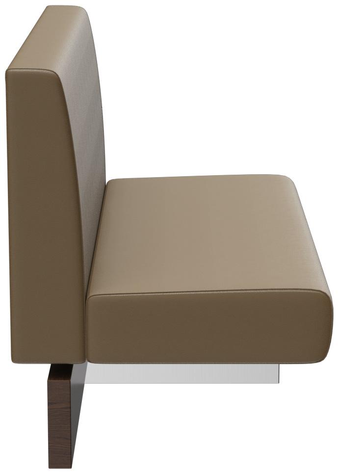 Abbildung Anbau-/Abschlusselement 100 cm H-Line Seitenansicht