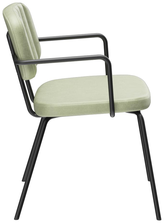 Abbildung Chaise à accoudoirs Vayo Seitenansicht