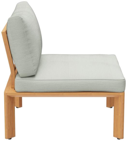 Abbildung 1-seater element Lorcan Seitenansicht