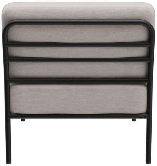Abbildung 1-seater element Sonica Rückansicht