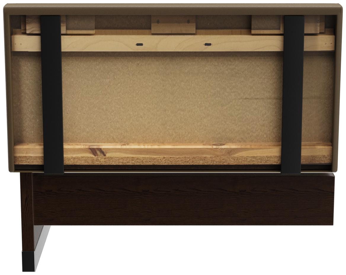 Abbildung Anbau-/Abschlusselement 100 cm H-Line Rückansicht