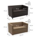 Abbildung 2-Sitzer-Element Charly