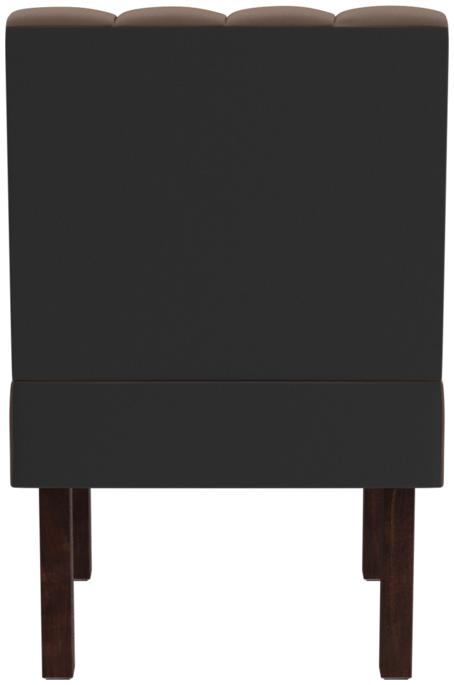 Abbildung Left-hand end element 60 cm Felipa Rückansicht