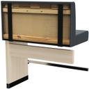 Abbildung Anbau-/Abschlusselement 100 cm H-Line Schrägansicht