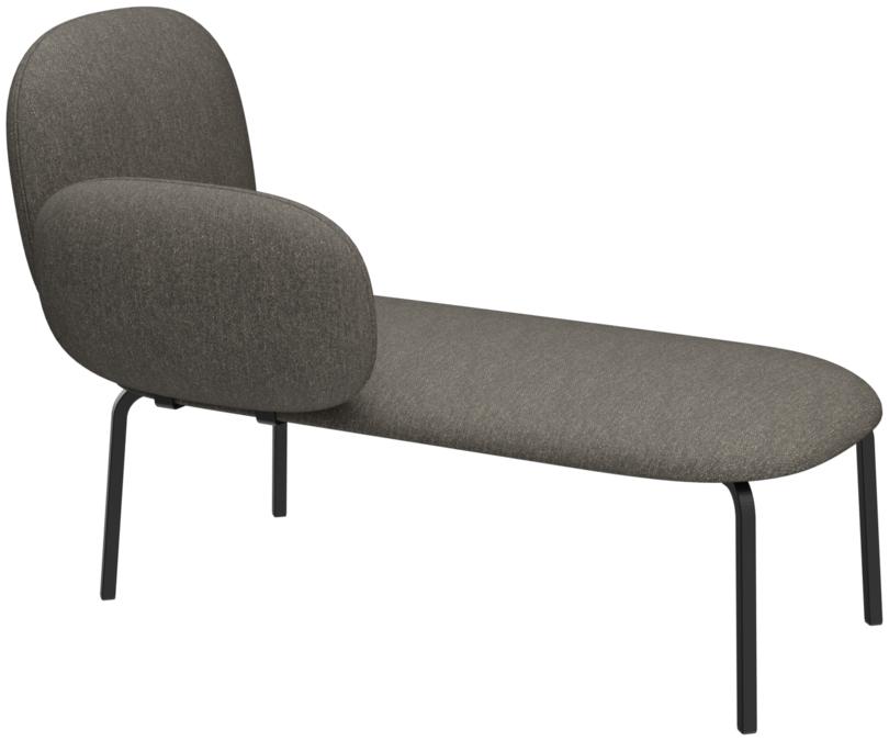 Abbildung Right-hand chaise longue Liberty Schrägansicht