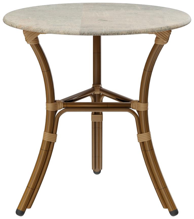 Abbildung Table à manger Marysol Seitenansicht