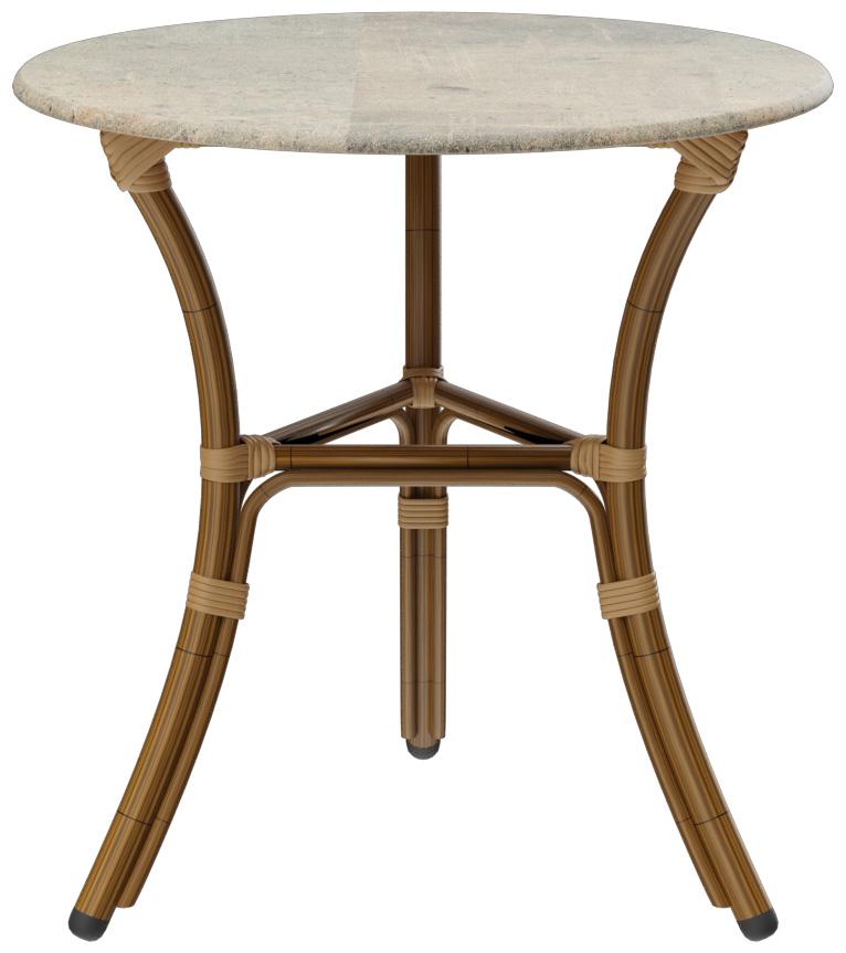 Abbildung Table à manger Marysol Seitenansicht