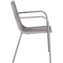 Abbildung Chaise à accoudoirs Helia Seitenansicht